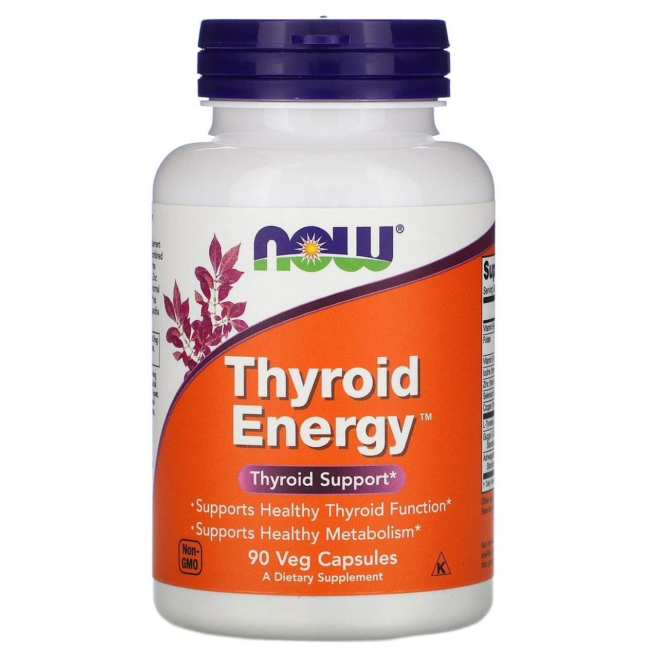 Now Foods Thyroid Energy 90 Capsules 1 Now Foods Thyroid Energy 90 Capsules