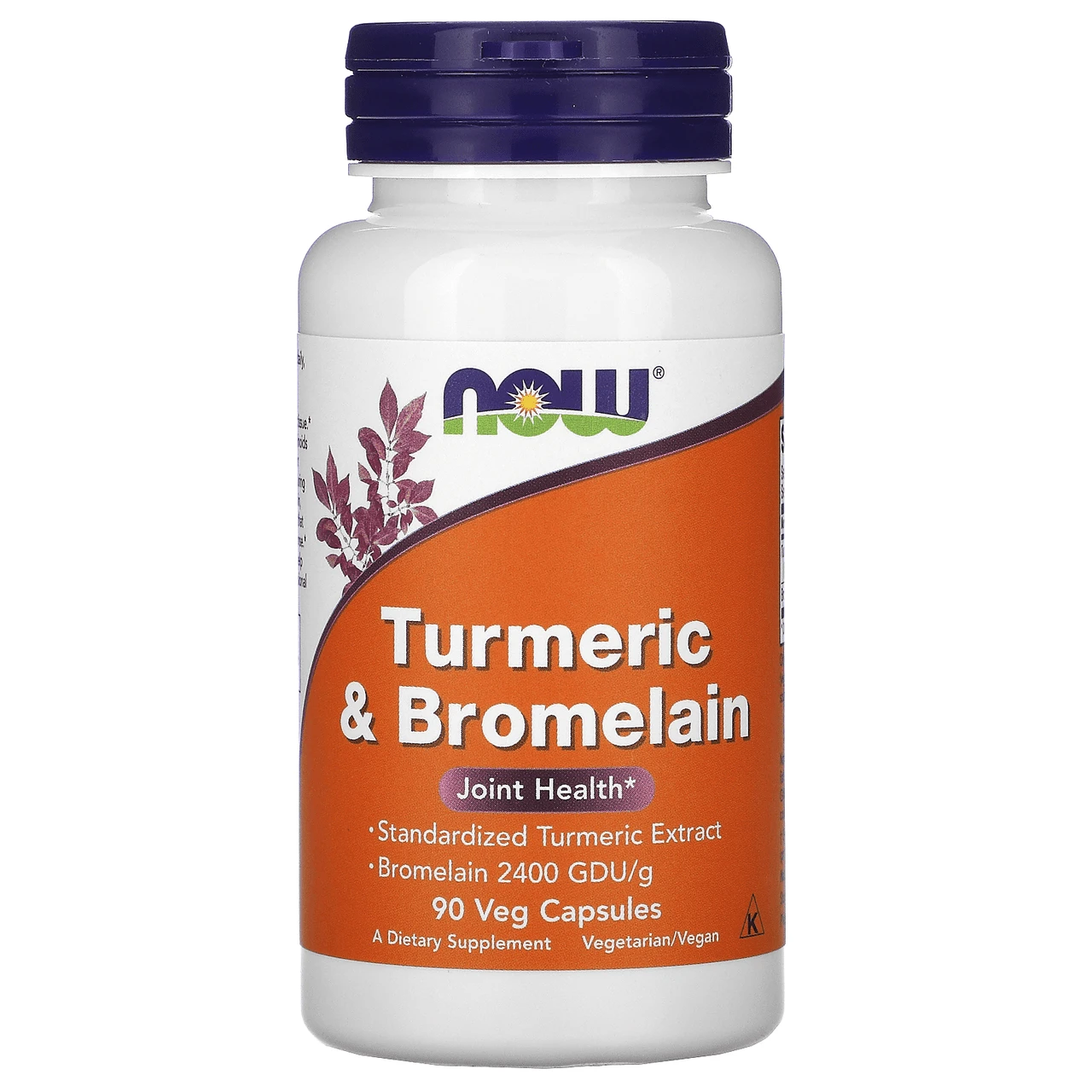 Now Foods Turmeric & Bromelain 90 Capsules 1 Now Foods Turmeric & Bromelain 90 Capsules