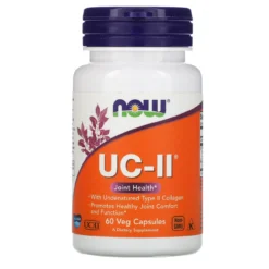 Now Foods UC-II Type II Collage 40 Mg 60 Vegetable Capsules