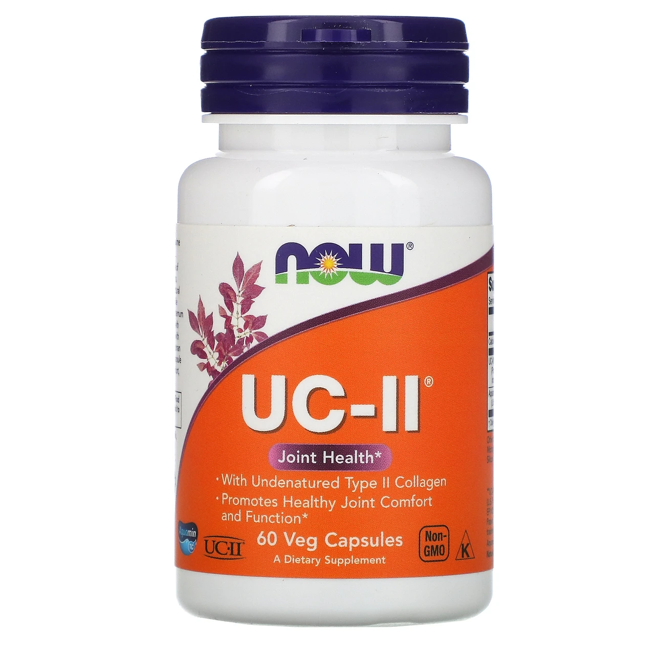 Now Foods UC-II Type II Collage 40 Mg 60 Vegetable Capsules 1 Now Foods UC-II Type II Collage 40 Mg 60 Vegetable Capsules