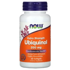 Now Foods Ubiquinol 200 Mg 60 Softgels