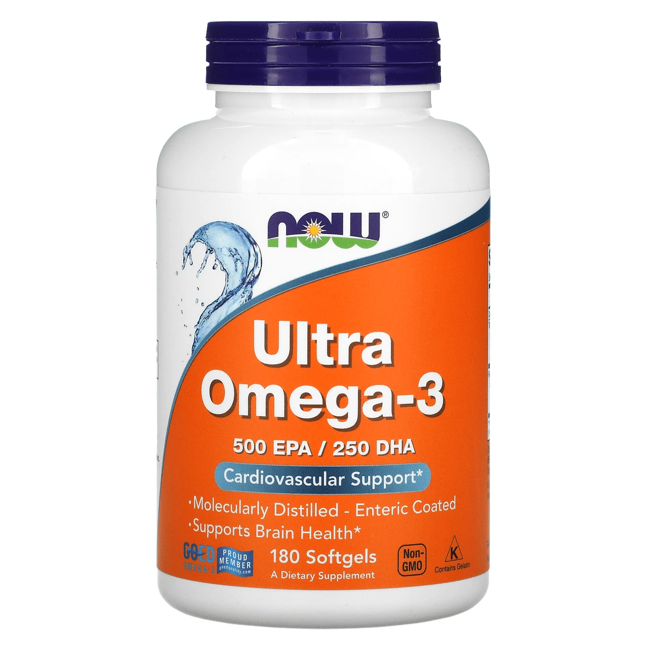 Now Foods Ultra Omega 3 Fish Oil 180 Softgels 1 Now Foods Ultra Omega 3 Fish Oil 180 Softgels