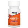 Now Foods Vitamin D3 10,000 IU 120 Softgels