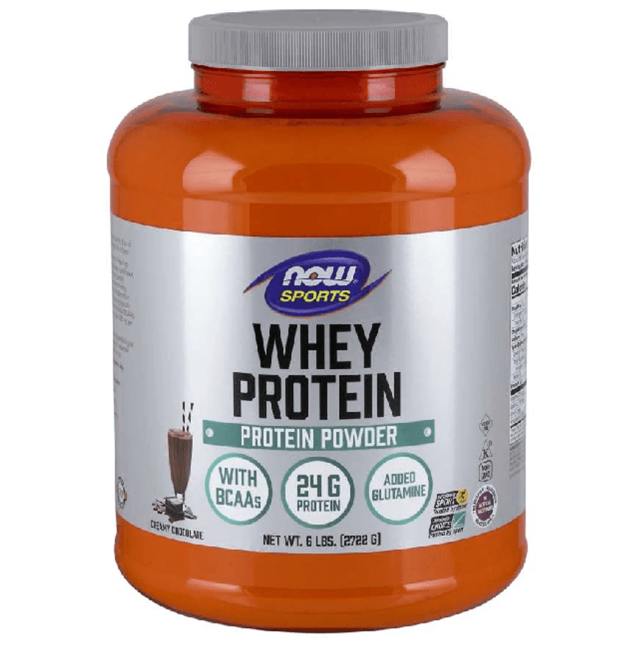 Now Foods Whey Protein 6 Lbs Creamy Chocolate 1 Now Foods Whey Protein 6 Lbs Creamy Chocolate