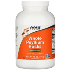 Now Foods Psyllium Husk Whole 12 Oz