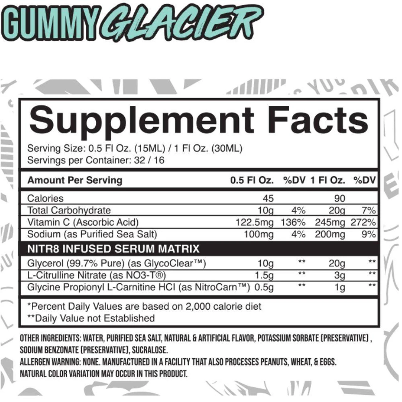 Inspired X V1 Nutra FSU Nitrum 16/32 Servings 4 Inspired X V1 Nutra FSU Nitrum 16/32 Servings - Image 4