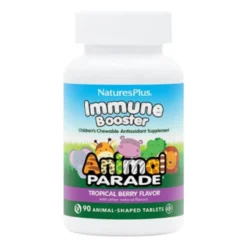 Nature's Plus Animal Parade Kids Immune Booster Tropical Berry 90 Chews