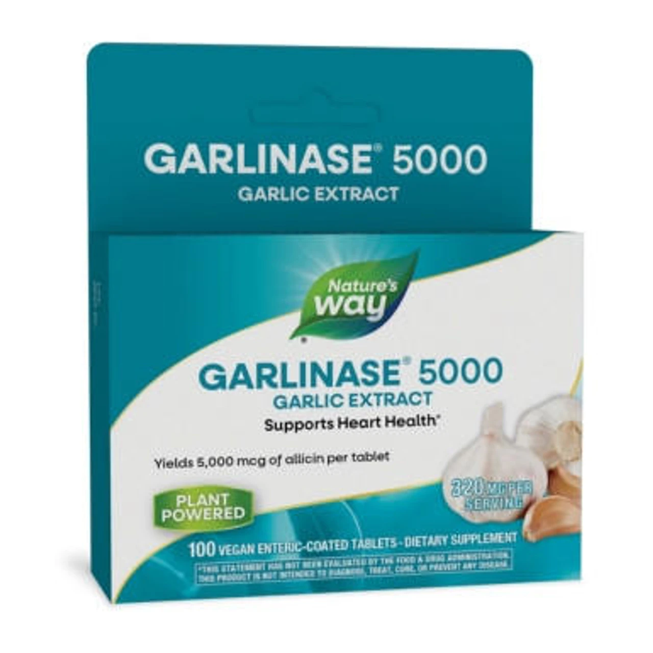 Nature's Way Garlinase 5000 100 Tabs 1 Nature's Way Garlinase 5000 100 Tabs