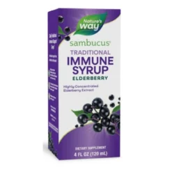 Nature's Way Sambucus Original Syrup Black Elderberry 4 Fl Oz