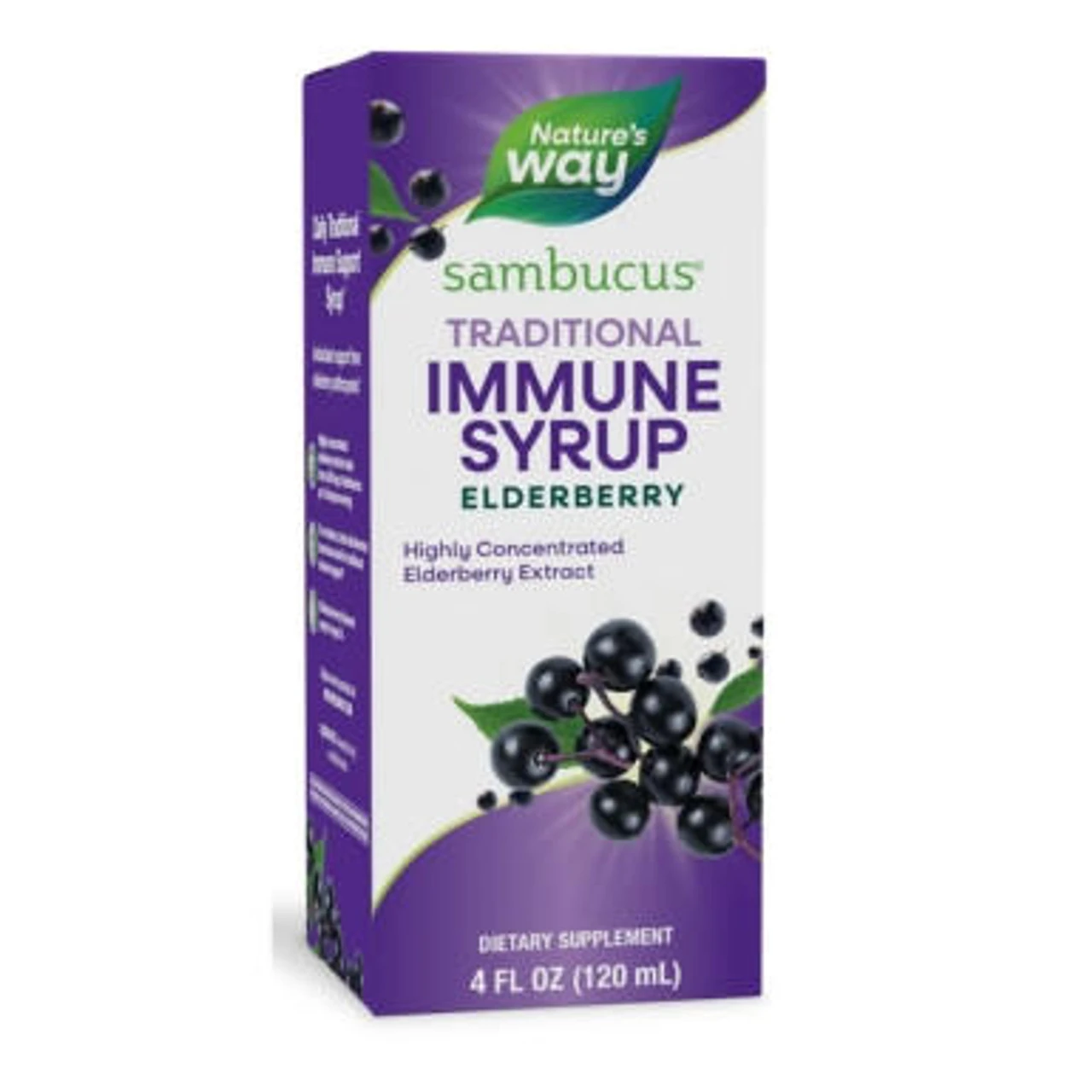 Nature's Way Sambucus Original Syrup Black Elderberry 4 Fl Oz 1 Nature's Way Sambucus Original Syrup Black Elderberry 4 Fl Oz