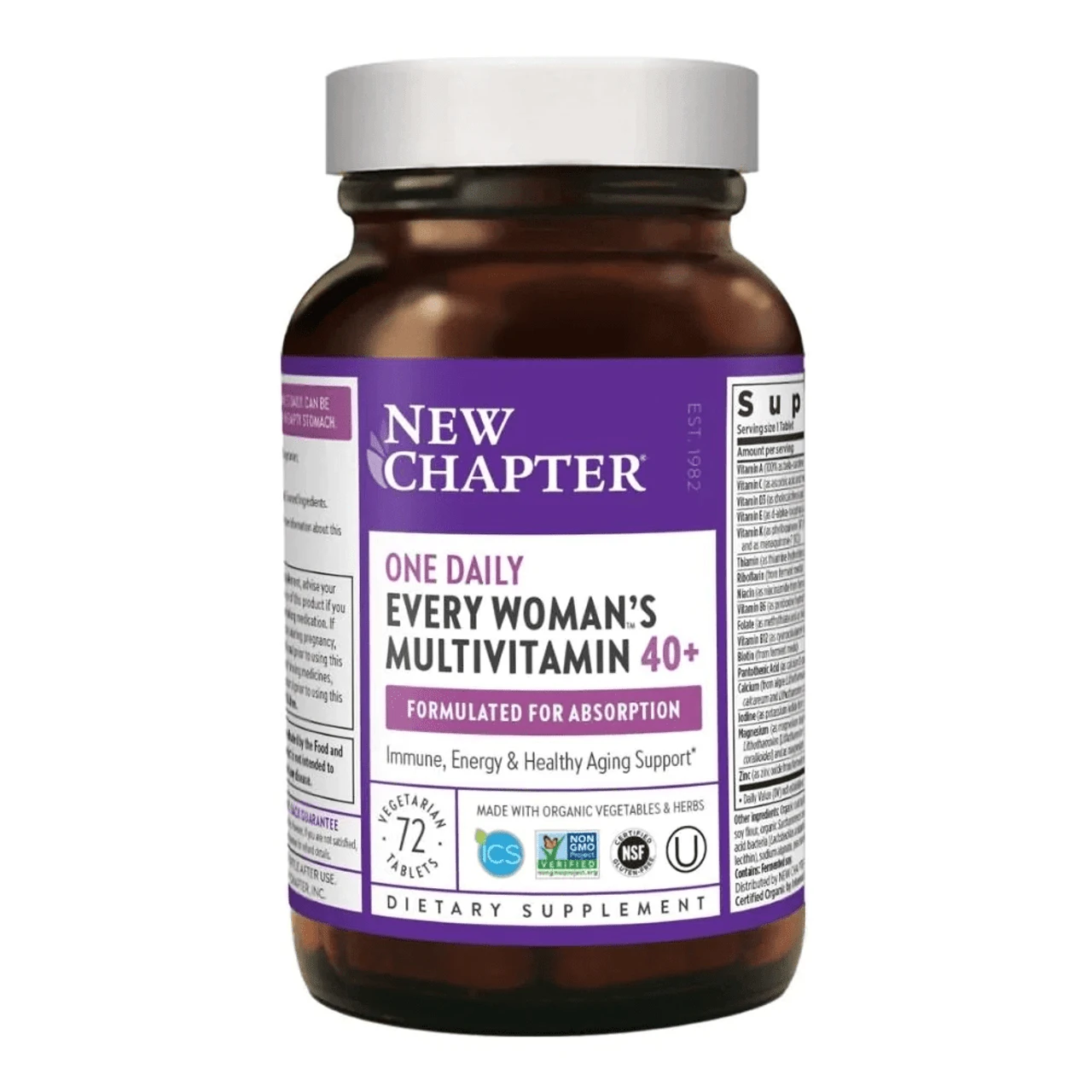 New Chapter Every Woman's One Daily 40+ 72 Tabs 1 New Chapter Every Woman's One Daily 40+ 72 Tabs