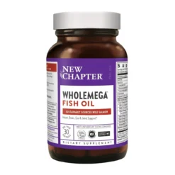 New Chapter WHOLEmega 1000mg 30 Soft Gels