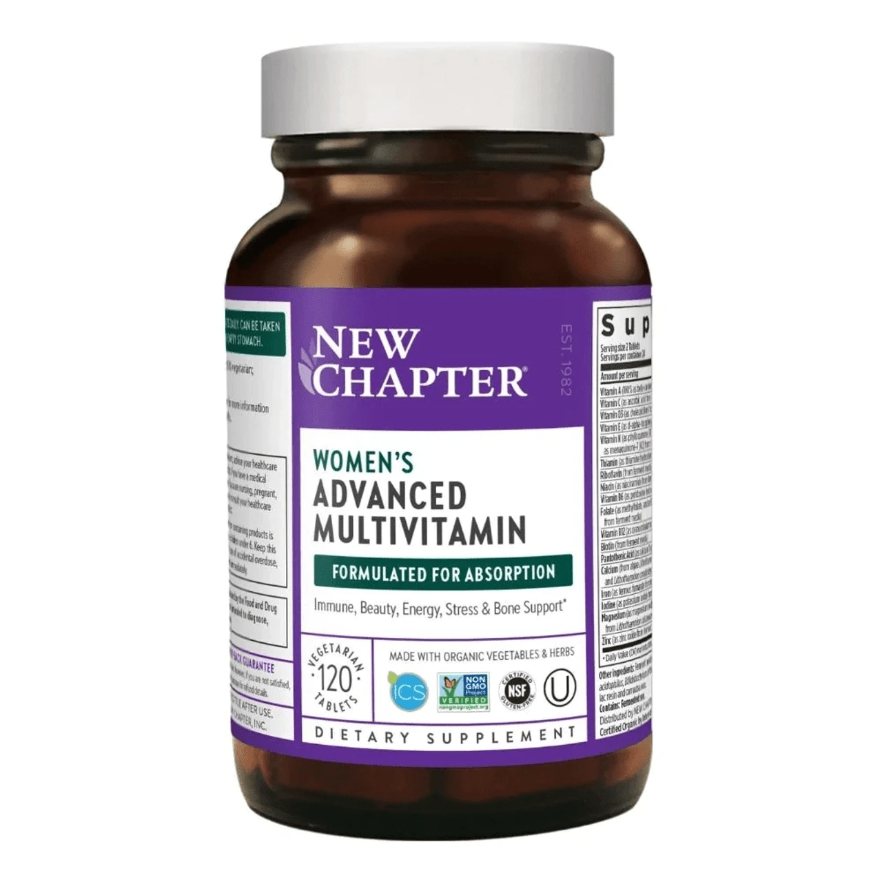 New Chapter Women's Advanced Multivitamin 120 Tabs 1 New Chapter Women's Advanced Multivitamin 120 Tabs
