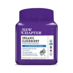 New Chapter Organic Elderberry Gummies 60 Count