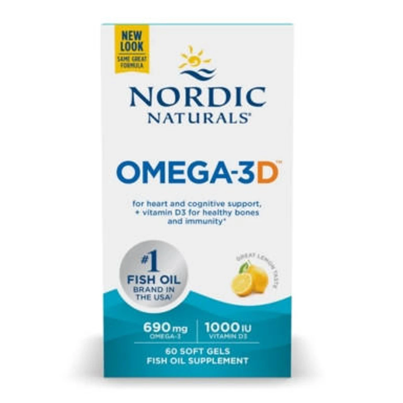 Nordic Naturals Omega-3D 60 SoftGels 1 Nordic Naturals Omega-3D 60 SoftGels