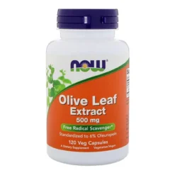Now Foods Olive Leaf Ext 500 Mg 120 Vegetable Capsules
