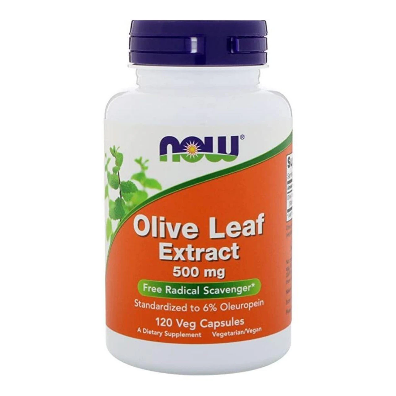 Now Foods Olive Leaf Ext 500 Mg 120 Vegetable Capsules 1 Now Foods Olive Leaf Ext 500 Mg 120 Vegetable Capsules