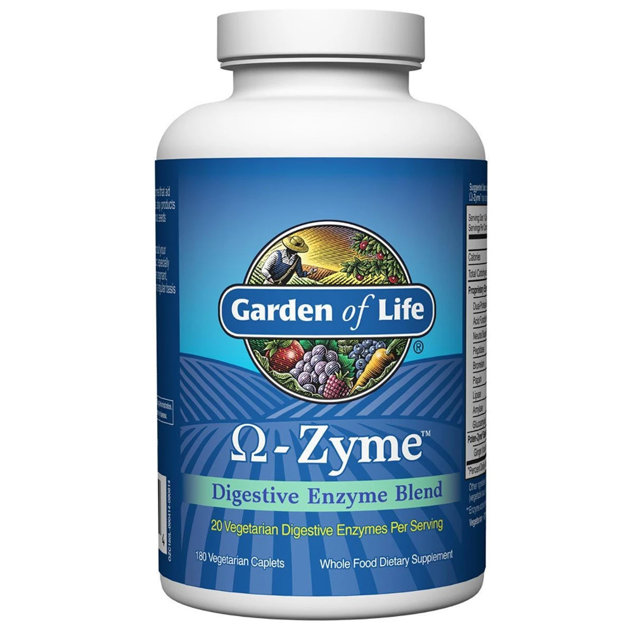 Garden Of Life Omega-Zyme 180 Caplets 2 Garden Of Life Omega-Zyme 180 Caplets - Image 2