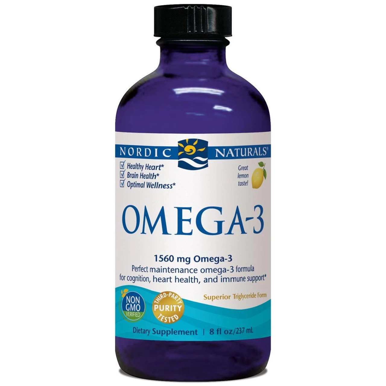 Nordic Naturals Omega-3 Liquid Lemon 8 Fl Oz 1 Nordic Naturals Omega-3 Liquid Lemon 8 Fl Oz