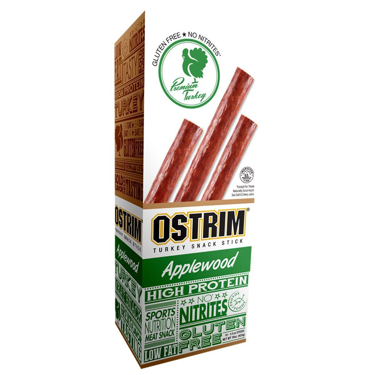 Ostrim Turkey Snack Stick 10 Box 1 Ostrim Turkey Snack Stick 10 Box