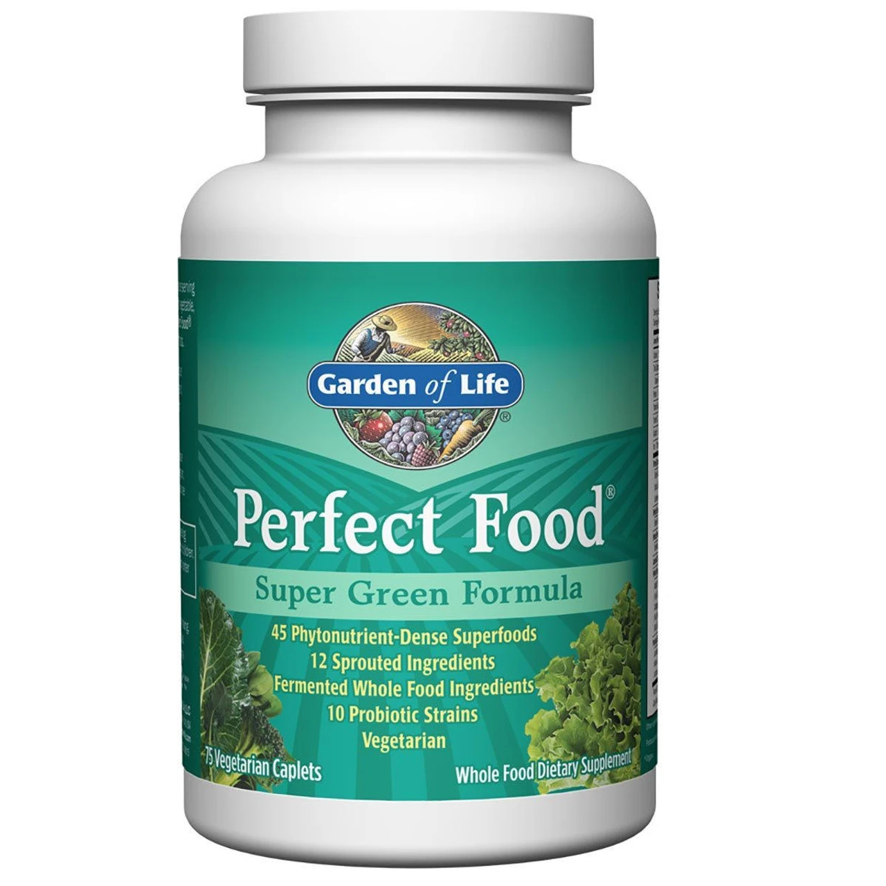 Garden Of Life Perfect Food 75 Caplets 1 Garden Of Life Perfect Food 75 Caplets