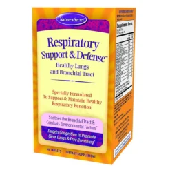 Nature's Secret Respiratory Cleanse And Defense 60 Tabs