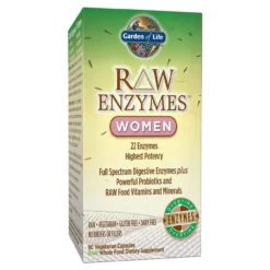 Garden Of Life Raw Enzymes Women 90 Vege Caps