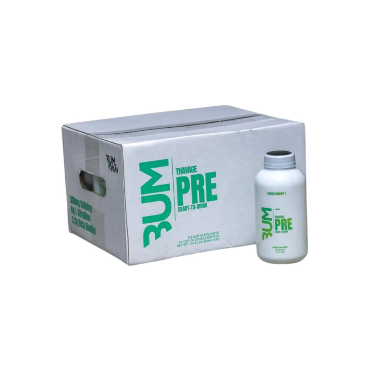 Raw CBUM Thavage Ready To Drink (RTD) Preworkout 12 Case 2 Raw CBUM Thavage Ready To Drink (RTD) Preworkout 12 Case - Image 2