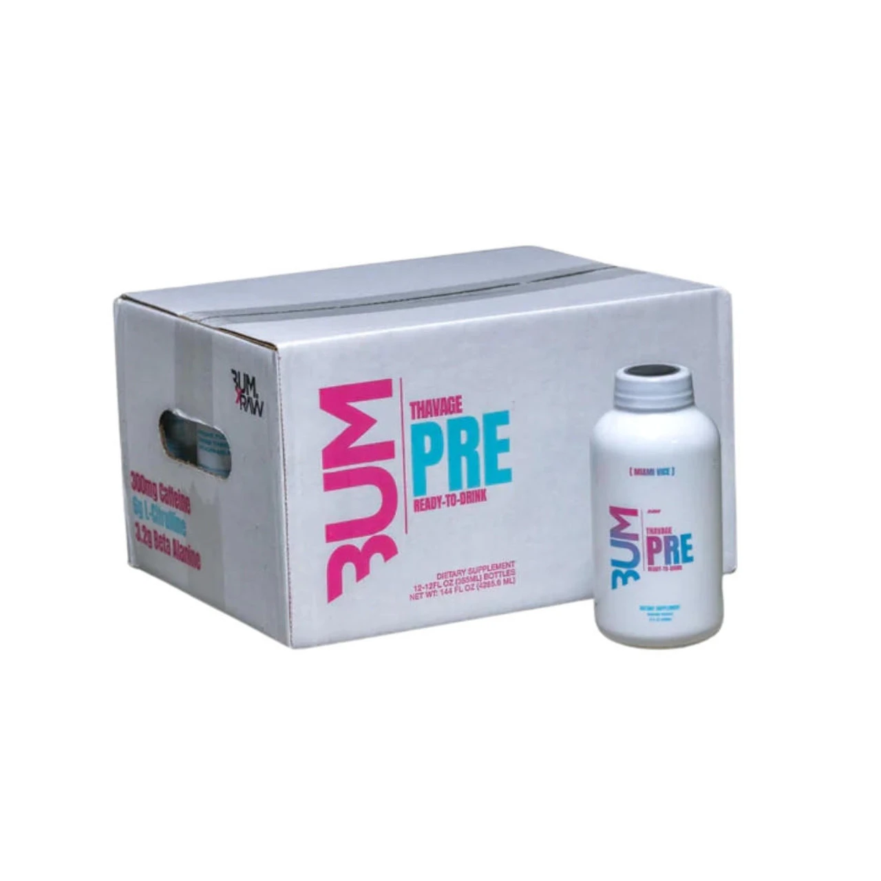 Raw CBUM Thavage Ready To Drink (RTD) Preworkout 12 Case 1 Raw CBUM Thavage Ready To Drink (RTD) Preworkout 12 Case