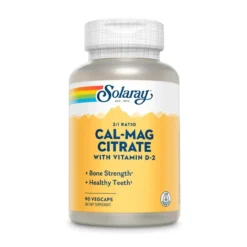 Solaray Cal-Mag Citrate & D 90 Capsules