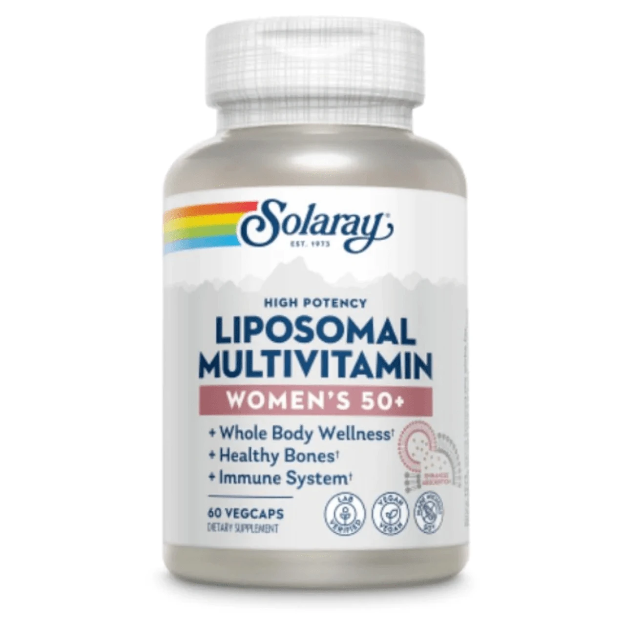 Solaray Liposomal Multivitamin Women 50+ 60 Capsules 1 Solaray Liposomal Multivitamin Women 50+ 60 Capsules