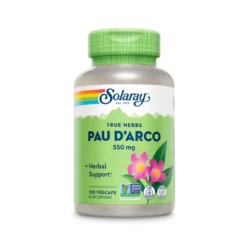 Solaray Pau D'Arco Inner Bark 550mg 100 Capsules