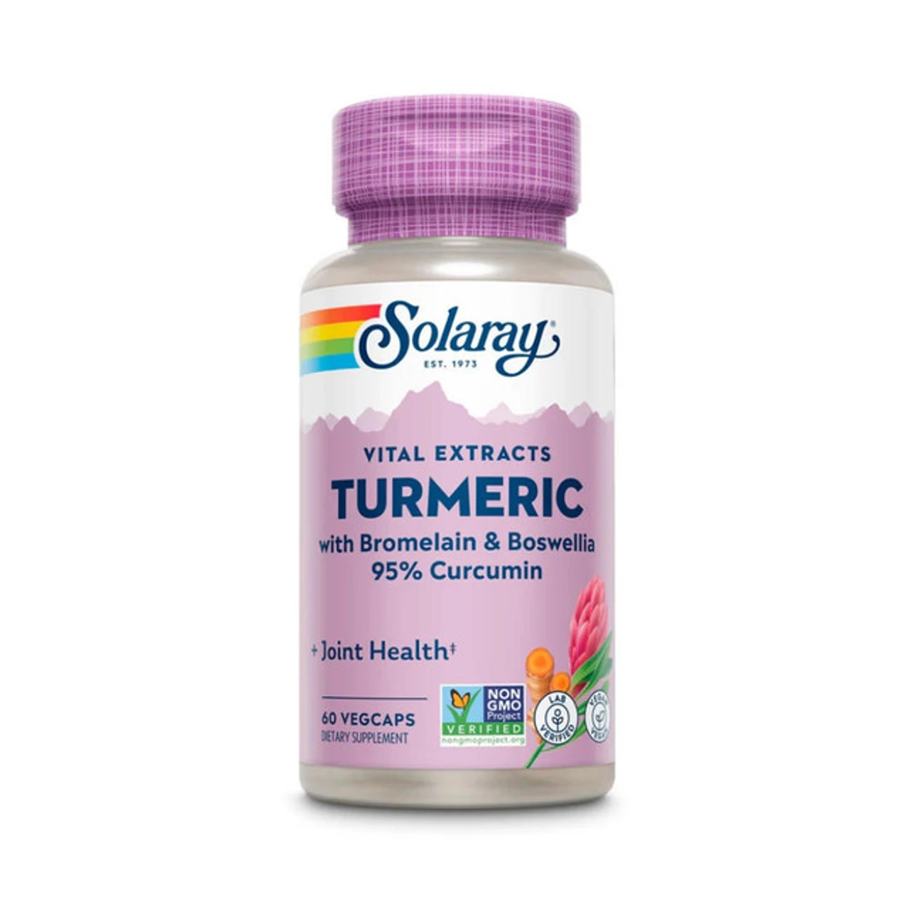 Solaray Turmeric Root Extract Advanced Formula 60ct 1 Solaray Turmeric Root Extract Advanced Formula 60ct