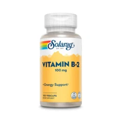 Solaray Vitamin B-2 100mg 100 Capsules