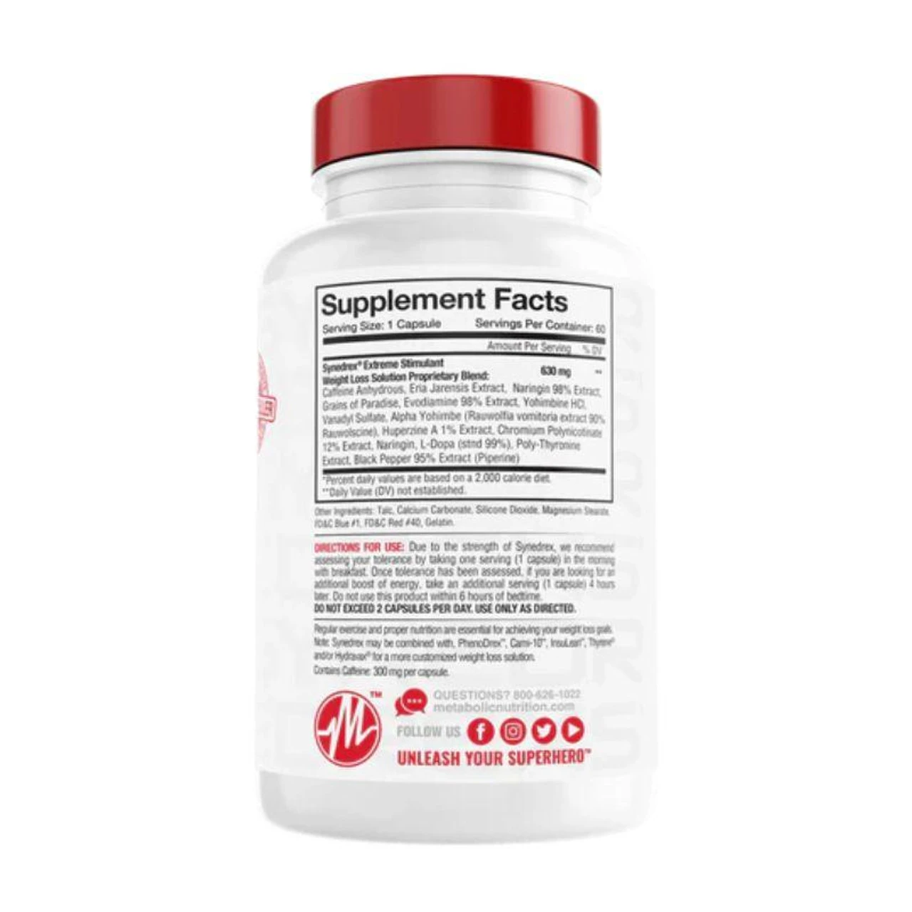 Metabolic Nutrition Synedrex & Thyrene Stack 2 Metabolic Nutrition Synedrex & Thyrene Stack - Image 2