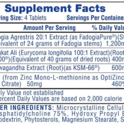 Hi-Tech Pharmaceuticals Testosterone 21 -Now Foods Store Testosterone 21 supplement facts 480x480 25879.1702144760