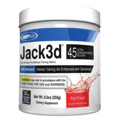 JACK3D Pre-Workout 45 Servings By USPLabs