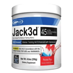 JACK3D Pre-Workout 45 Servings By USPLabs -Now Foods Store USPlabs Jack3d 19oz Rocket Pop 94720.1707419596