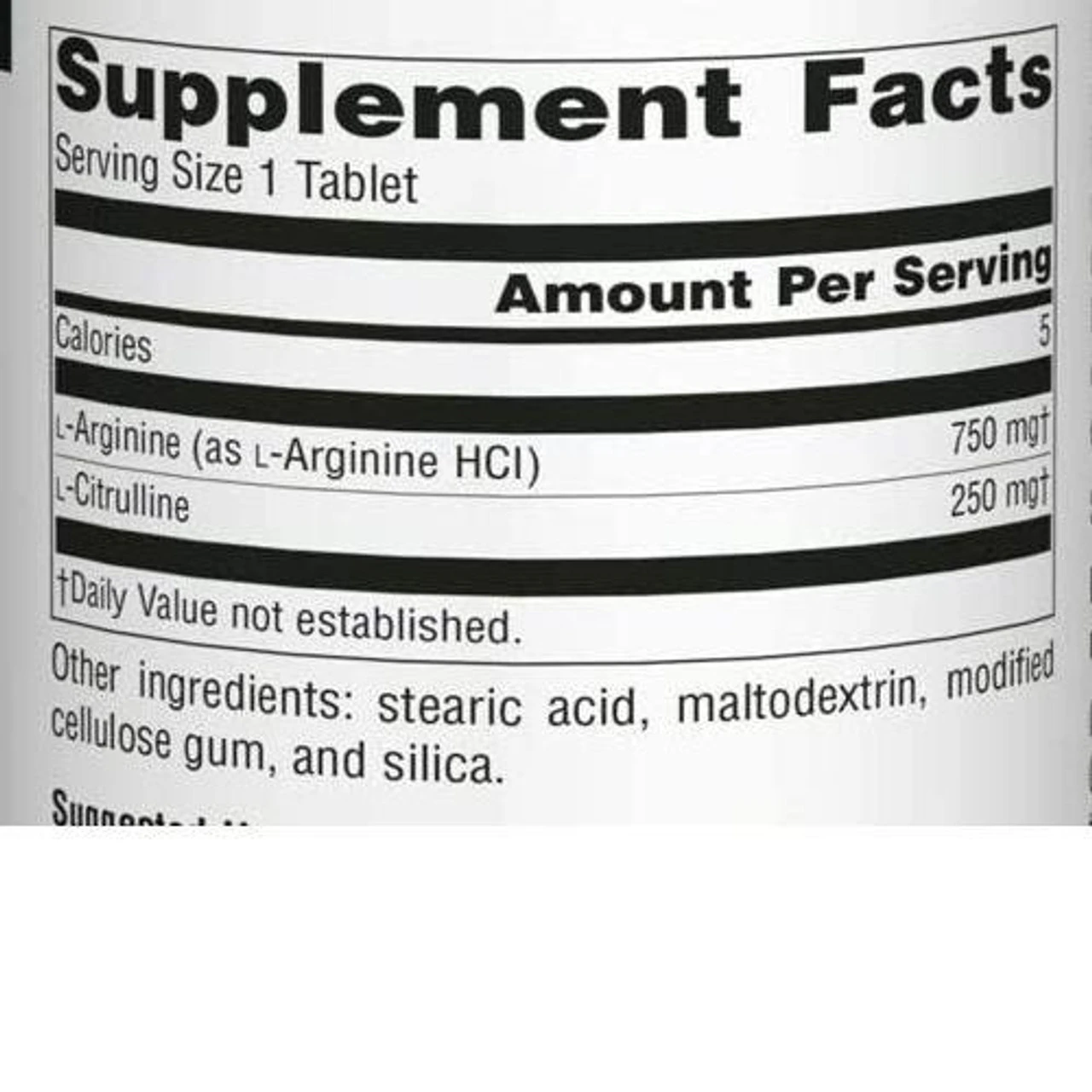 Source Naturals L-Arginine L Citrulline Complex 240 Tablets 3 Source Naturals L-Arginine L Citrulline Complex 240 Tablets - Image 3