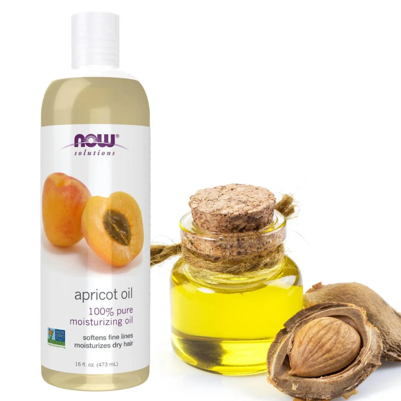 Now Foods Apricot Kernel Oil 16 Fl Oz 2 Now Foods Apricot Kernel Oil 16 Fl Oz - Image 2