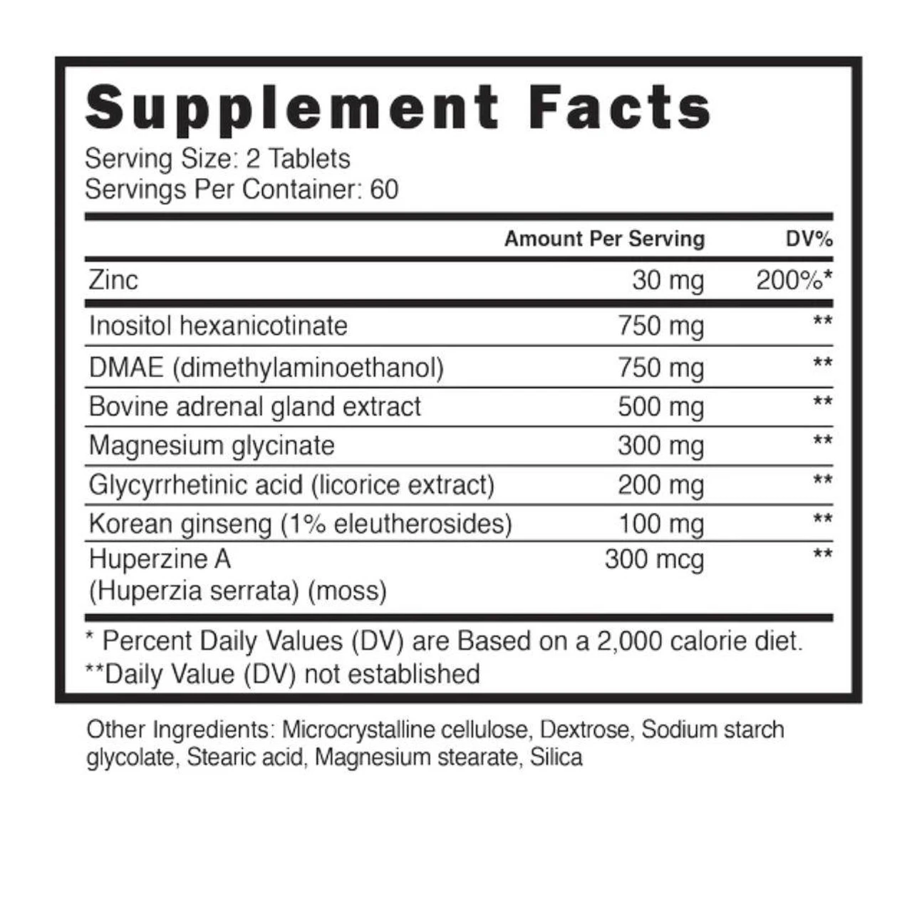 Blackstone Labs Adrenal Care 120 Tablets 2 Blackstone Labs Adrenal Care 120 Tablets - Image 2