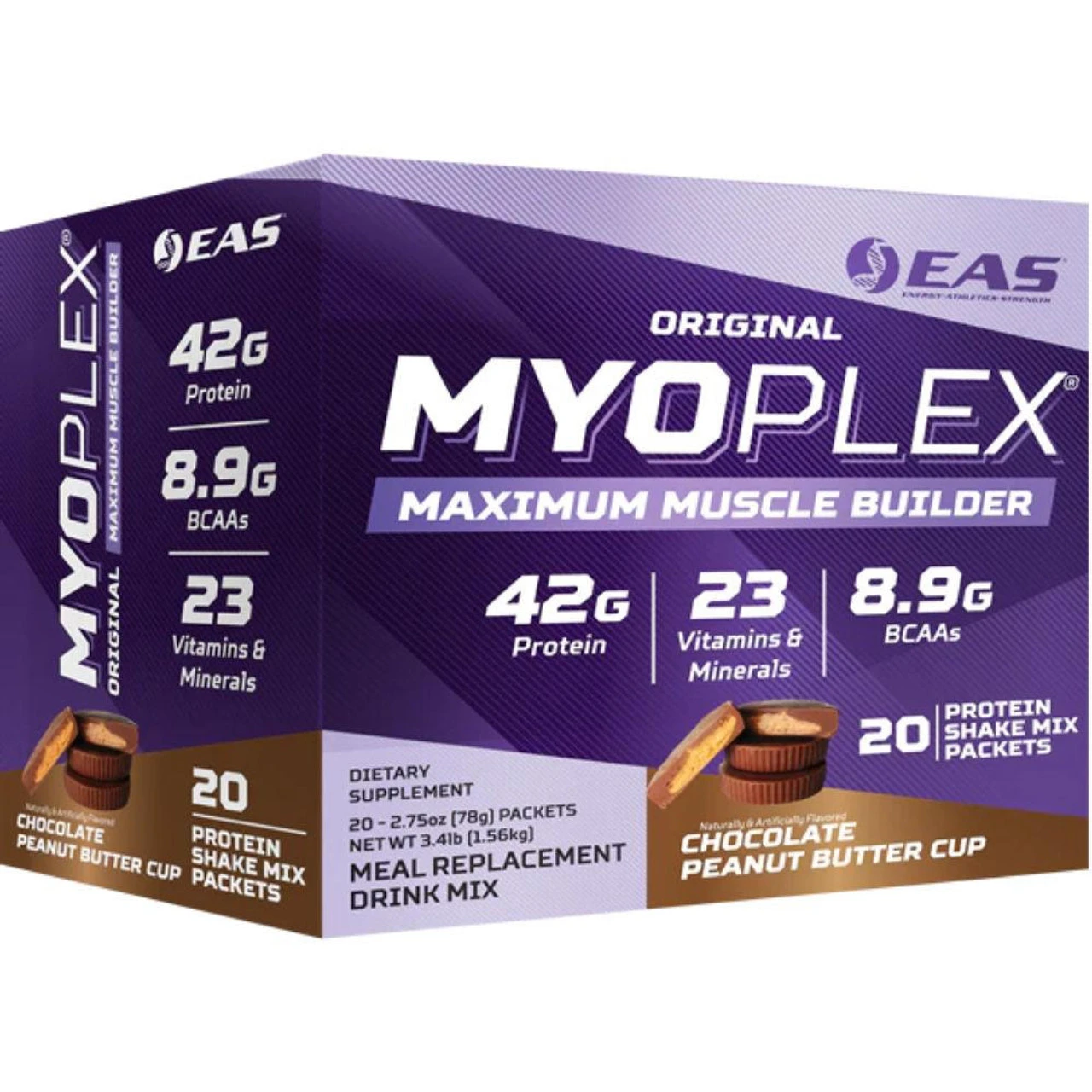 EAS Myoplex Protein 20 Shake Mix Packets 1 EAS Myoplex Protein 20 Shake Mix Packets