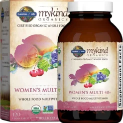 Garden Of Life Kind Organics Women's Multi 40+ 120 Tabs