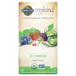 Garden Of Life Kind Organics B-Complex 30 Tabs