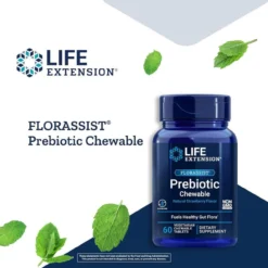 Life Extension Prebiotic Chewable 60 Tablets -Now Foods Store Untitled design 15 59988.1704738449