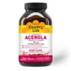 Country Life Acerola C 500 Mg W/Bioflavanoids And Rutin 90 Tabs