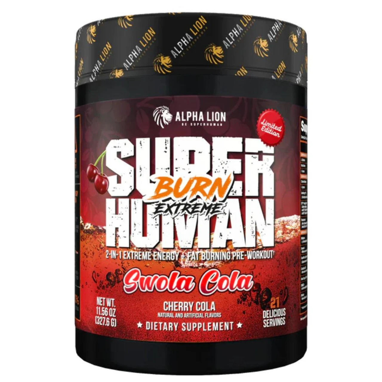 Alpha Lion SuperHuman Burn 21 Servings 6 Alpha Lion SuperHuman Burn 21 Servings - Image 6