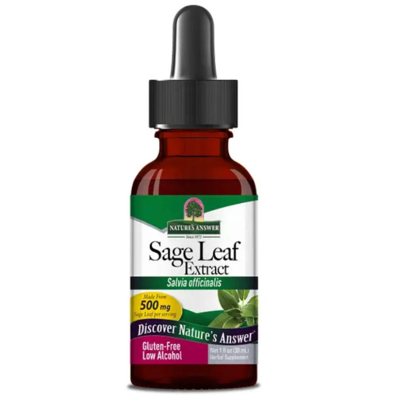 Nature's Answer Sage Leaf 1 Fl Oz 1 Nature's Answer Sage Leaf 1 Fl Oz
