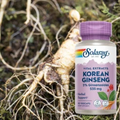 Solaray Korean Ginseng Root Extract 535mg 60 Caps 7 Solaray Korean Ginseng Root Extract 535mg 60 Caps -Now Foods Store Untitled design 21 41509.1707419068
