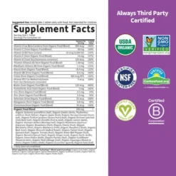 Garden Of Life Kind Organics Women's Once Daily 60 Tabs 3 Garden Of Life Kind Organics Women's Once Daily 60 Tabs -Now Foods Store Untitled design 21 92246.1704738170